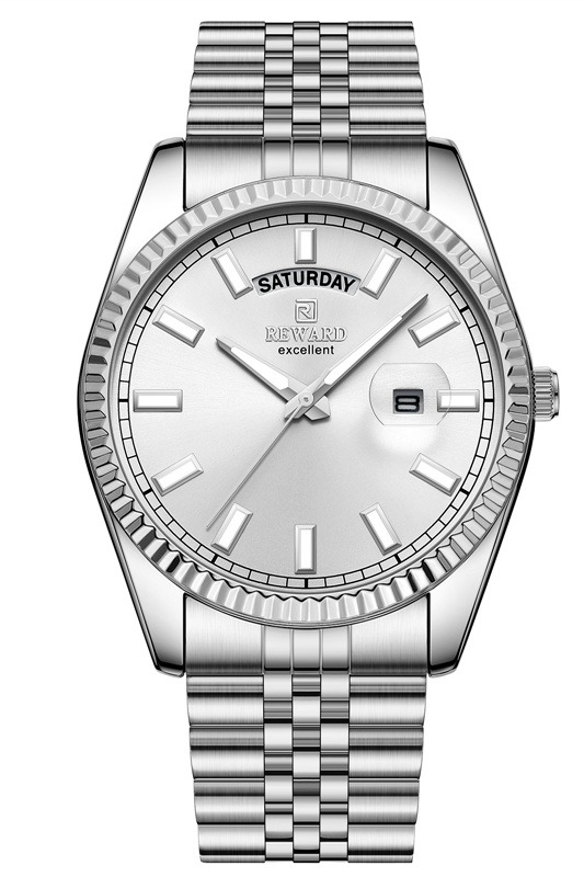 A147111 Çelik Kordonlu Erkek Kol Saati A147111 - Görsel 1