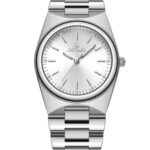 Kadın Kol Saati Quartz Beyaz Kadran Çelik Kordon Gümüş 30 mm A142839