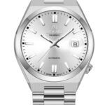 Erkek Kol Saati Quartz Takvimli Gümüş Kadran Çelik Kordon Gümüş 42 mm A144313