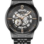 Erkek Kol Saati Otomatik Takvimli Füme Kadran Çelik Kordon Füme 44 mm A144412