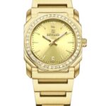 Kadın Kol Saati Quartz Altın Kadran Çelik Kordon Altın 28 mm A145454