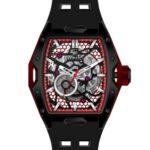 Erkek Kol Saati Otomatik Siyah Kadran Silikon Kordon Siyah 50 mm A146044