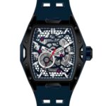 Erkek Kol Saati Otomatik Lacivert Kadran Silikon Kordon Lacivert 50 mm A146049