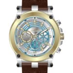 Erkek Kol Saati Quartz Takvimli Siyah-Gümüş Kadran Deri Kordon Siyah 47 mm A146185