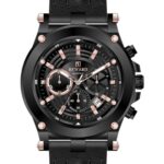 Erkek Kol Saati Quartz Takvimli Siyah Kadran Deri Kordon Siyah 47 mm A146191