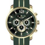 Erkek Kol Saati Quartz Takvimli Yeşil Kadran Silikon Kordon Yeşil 50 mm A146203