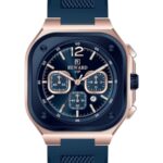 Erkek Kol Saati Quartz Takvimli Lacivert Kadran Silikon Kordon Lacivert 43 mm A146237