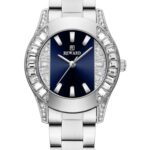 Kadın Kol Saati Quartz Lacivert Kadran Çelik Kordon Gümüş 33 mm A146272