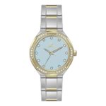 Kadın Kol Saati Quartz Lacivert Kadran Çelik Kordon Gümüş-Altın 28 mm A146287