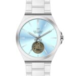 Erkek Kol Saati Otomatik Mavi Kadran Çelik Kordon Gümüş 44 mm A146346