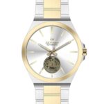 Erkek Kol Saati Otomatik Beyaz Kadran Çelik Kordon Gümüş-Altın 44 mm A146349