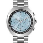 Erkek Kol Saati Quartz Takvimli Mavi Kadran Çelik Kordon Gümüş 47 mm A146535