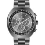 Erkek Kol Saati Quartz Takvimli Füme Kadran Çelik Kordon Füme 47 mm A146539