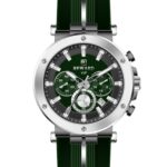 Erkek Kol Saati Quartz Takvimli Yeşil Kadran Çelik Kordon Yeşil 45 mm A146572