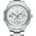 Erkek Kol Saati Quartz Takvimli Beyaz Kadran Çelik Kordon Gümüş 44 mm Hediyelik A146721