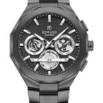 Erkek Kol Saati Quartz Takvimli Füme Kadran Çelik Kordon Füme 44 mm A146726