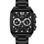 Erkek Kol Saati Quartz Takvimli Siyah Kadran Çelik Kordon Siyah 47 mm A146748