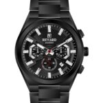 Erkek Kol Saati Quartz Takvimli Siyah Kadran Çelik Kordon Siyah 47 mm A146836