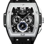 Erkek Kol Saati Quartz Takvimli Siyah Kadran Silikon Kordon Siyah 48 mm A146861