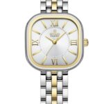 Kadın Kol Saati Quartz Beyaz Kadran Çelik Kordon Altın-Gümüş 27 mm A146916