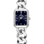 Kadın Kol Saati Quartz Lacivert Kadran Çelik Kordon Gümüş 20 mm A146922