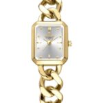 Kadın Kol Saati Quartz Beyaz Kadran Çelik Kordon Altın 20 mm A146924