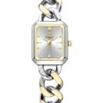 Kadın Kol Saati Quartz Beyaz Kadran Çelik Kordon Altın-Gümüş 20 mm A146927