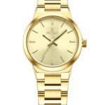 Kadın Kol Saati Quartz Altın Kadran Çelik Kordon Altın 27 mm A146954