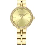 Kadın Kol Saati Quartz Altın Kadran Çelik Kordon Altın 24 mm A147005