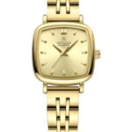 Kadın Kol Saati Quartz Altın Kadran Çelik Kordon Altın 28 mm Hediyelik A147054