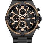 Erkek Kol Saati Quartz Takvimli Siyah Kadran Çelik Kordon Siyah 45 mm A147276