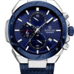 Erkek Kol Saati Quartz Takvimli Lacivert Kadran Deri Kordon Lacivert 45 mm A147298