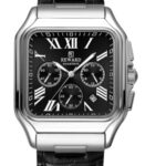 Erkek Kol Saati Quartz Takvimli Siyah Kadran Deri Kordon Siyah 46 mm A147302