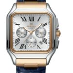 Erkek Kol Saati Quartz Takvimli Beyaz Kadran Deri Kordon Lacivert 46 mm A147305