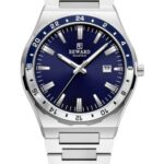 Erkek Kol Saati Quartz Lacivert Kadran Çelik Kordon Gümüş 42 mm A147322