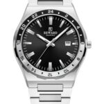 Erkek Kol Saati Quartz Siyah Kadran Çelik Kordon Gümüş 42 mm A147323