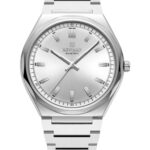 Erkek Kol Saati Quartz Beyaz Kadran Çelik Kordon Gümüş 43 mm A147331