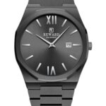 Erkek Kol Saati Quartz Siyah Kadran Çelik Kordon Siyah 43 mm A147348