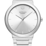 Erkek Kol Saati Quartz Beyaz Kadran Çelik Kordon Gümüş 41 mm A147361