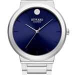 Erkek Kol Saati Quartz Lacivert Kadran Çelik Kordon Gümüş 41 mm A147363