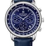 Erkek Kol Saati Quartz Takvimli Lacivert Kadran Deri Kordon Lacivert 44 mm A147614