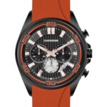 Erkek Kol Saati Şık Siyah Kadran Silikon Kordon C000512