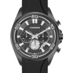 Erkek Kol Saati Minimal Füme Kadran Silikon Kordon Hediyelik C000517