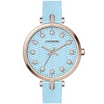 Kadın Kol Saati Mavi Kadran Silikon Kordon C000574