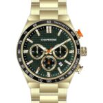 Erkek Kol Saati Şık Yeşil Kadran Çelik Kordon C000721