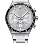 Erkek Kol Saati Beyaz Kadran Çelik Kordon C000723