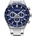 Erkek Kol Saati Lacivert Kadran Çelik Kordon C000725