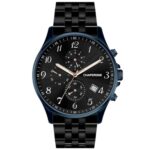 Erkek Kol Saati Siyah Kadran Çelik Kordon C000842