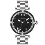 Erkek Kol Saati Minimal Siyah Kadran Çelik Kordon C000912