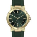 Erkek Kol Saati Yeşil Kadran Silikon Kordon C001192